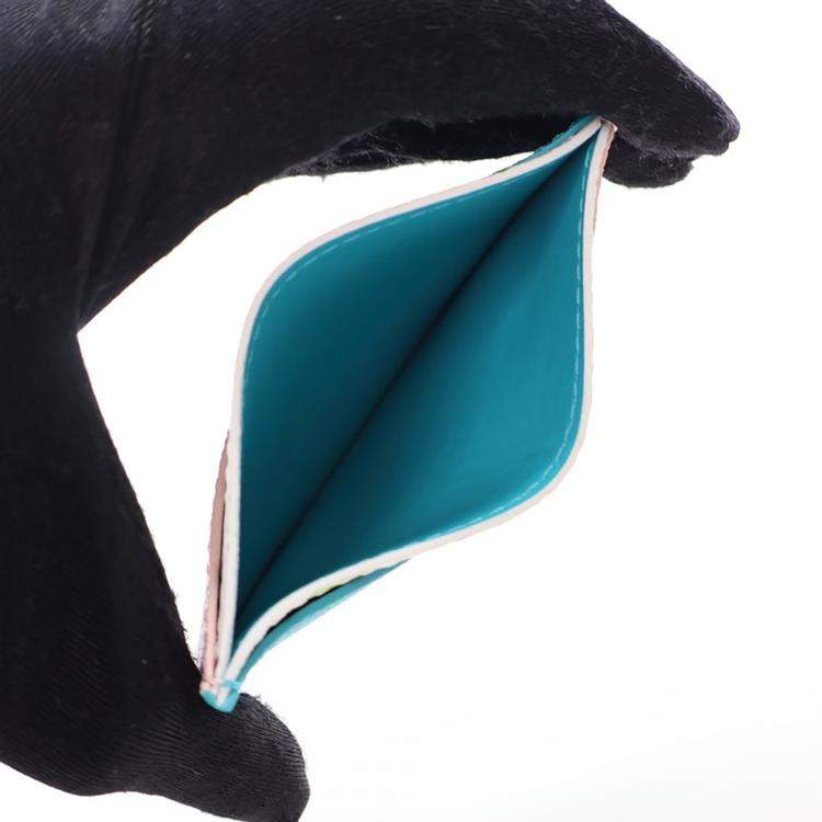 Pre Owned Louis Vuitton x Takashi Murakami Criss-Cross Card Holder