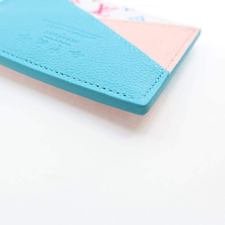 Pre Owned Louis Vuitton x Takashi Murakami Criss-Cross Card Holder