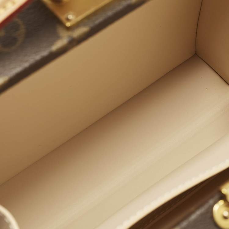 Pre Owned Louis Vuitton Trunk Monogram Canvas Top Handle Bag