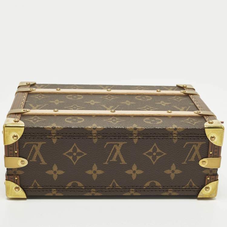 Pre Owned Louis Vuitton Trunk Monogram Canvas Top Handle Bag
