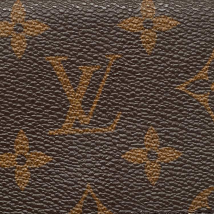 Pre Owned Louis Vuitton Monogram Canvas Envelope Business Card Holder