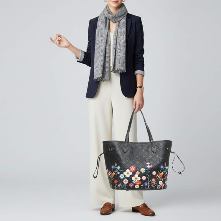 Pre Owned حقيبة لوي فيتون نيڤرفول كأنفاس دامير أزور MM