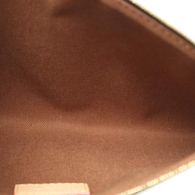 Pre Owned Louis Vuitton Atlantis GM Monogram Canvas Hobo