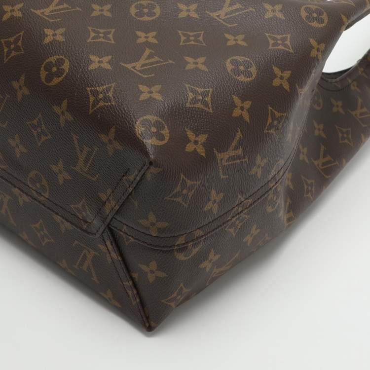 Pre Owned Louis Vuitton Atlantis GM Monogram Canvas Hobo