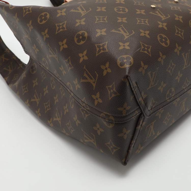 Pre Owned Louis Vuitton Atlantis GM Monogram Canvas Hobo