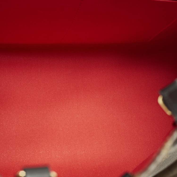 Pre Owned Louis Vuitton Onthego MM Monogram Giant Reverse Canvas Tote