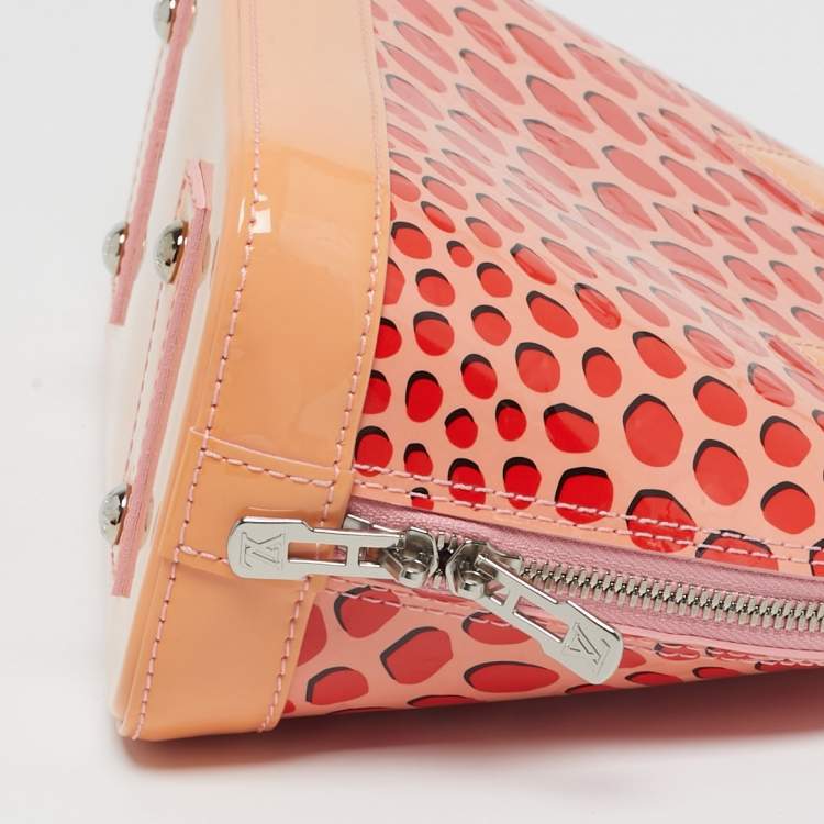 Pre Owned Louis Vuitton Alma BB Sugar Poppy Jungle Monogram Vernis Bag