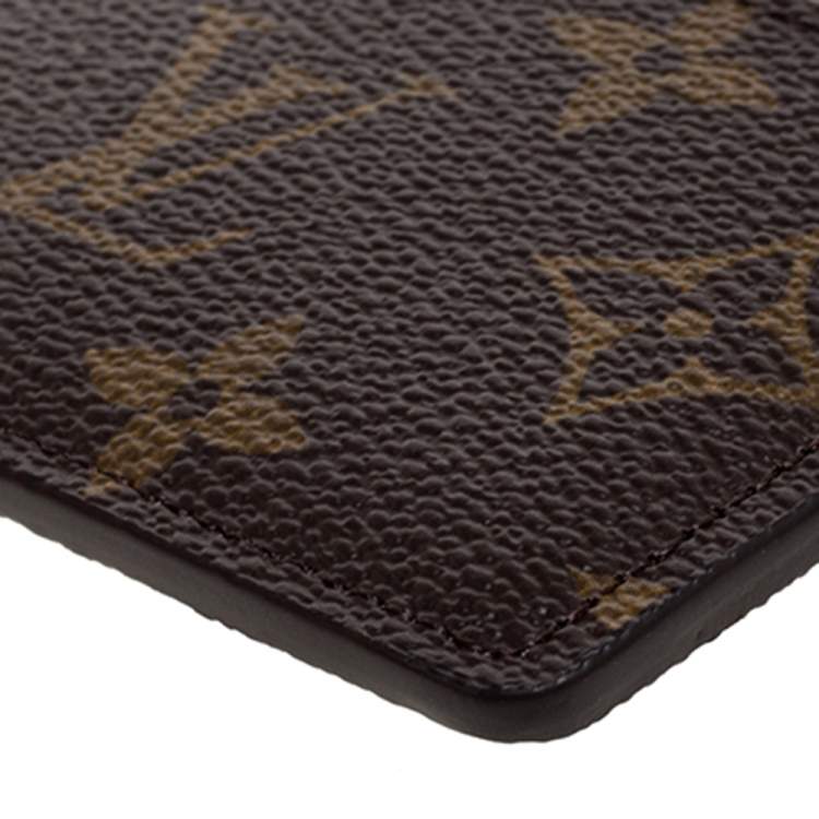 Pre Owned Louis Vuitton Monogram Canvas Card Holder 