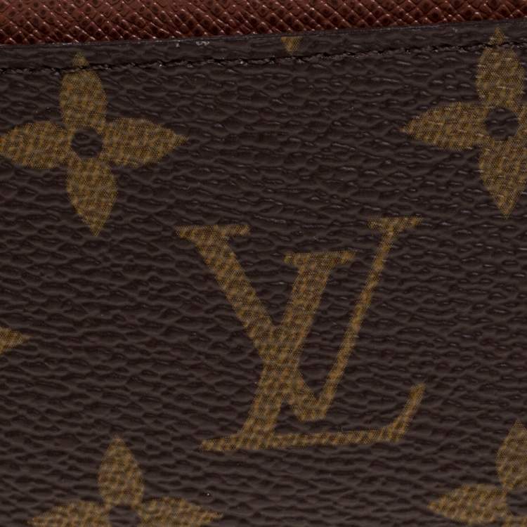 Pre Owned Louis Vuitton Monogram Canvas Card Holder 