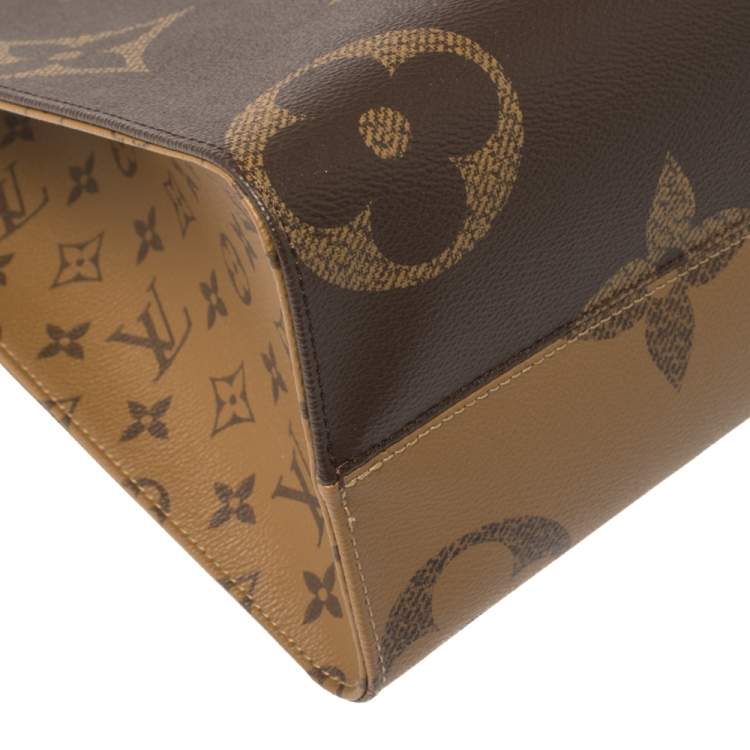 Pre Owned Louis Vuitton Reverse Monogram Canvas Giant Onthego MM Bag