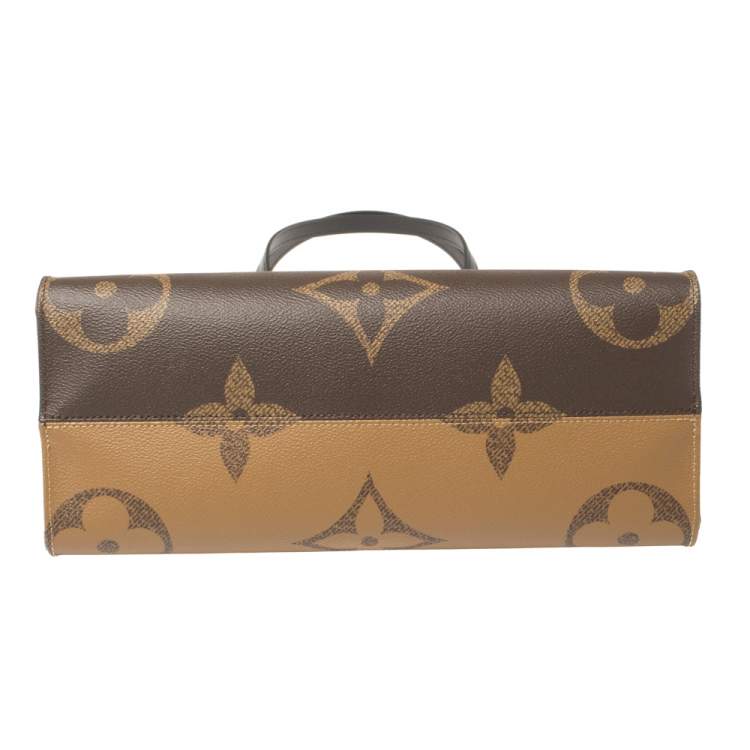 Pre Owned Louis Vuitton Reverse Monogram Canvas Giant Onthego MM Bag