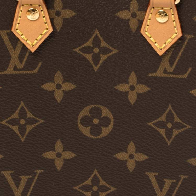 Pre Owned Louis Vuitton Monogram Canvas Petit Sac Plat Bag