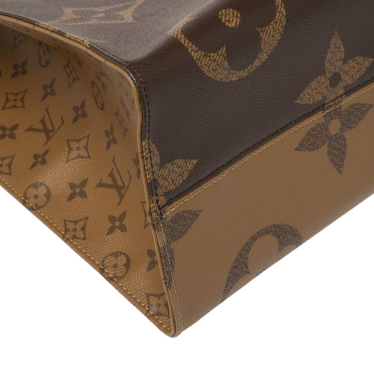 Pre Owned Louis Vuitton Reverse Monogram Canvas Giant Onthego GM Bag