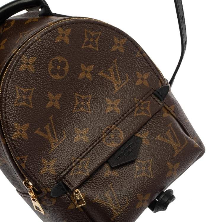 Pre Owned Louis Vuitton Monogram Canvas Mini Palm Springs Backpack