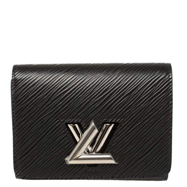 Louis Vuitton - Twist Wallet - Leather - Black - Women - Luxury