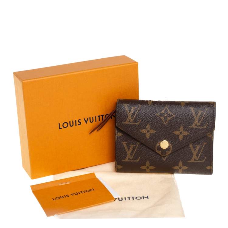 Pre Owned Louis Vuitton Monogram Canvas Victorine Wallet 