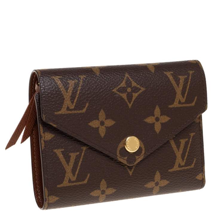 Pre Owned Louis Vuitton Monogram Canvas Victorine Wallet 