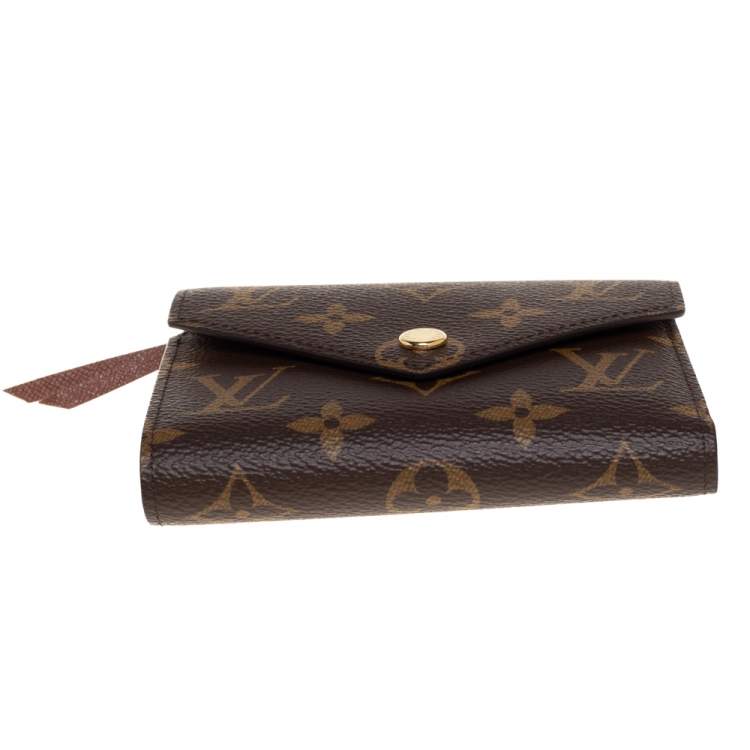 Pre Owned Louis Vuitton Monogram Canvas Victorine Wallet 