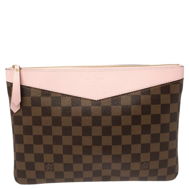 AUTH Louis Vuitton Daily Pouch In Rose Poudre NEW