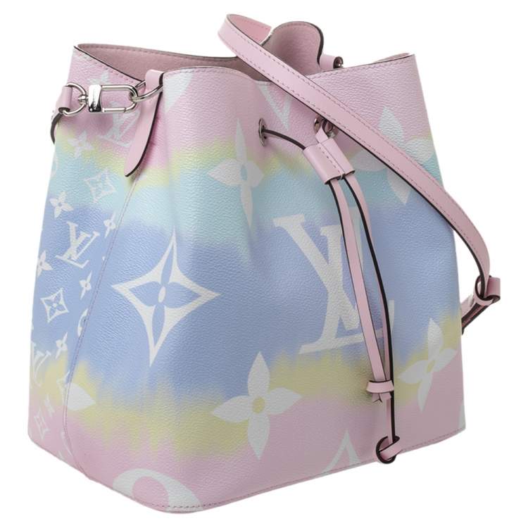 Pre Owned Louis Vuitton Pastel Tie Dye Monogram Canvas NéoNoé Escale MM Bag