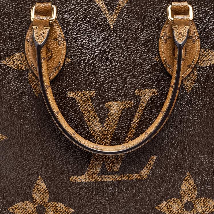 Pre Owned Louis Vuitton Reverse Monogram Canvas Giant Onthego MM Bag