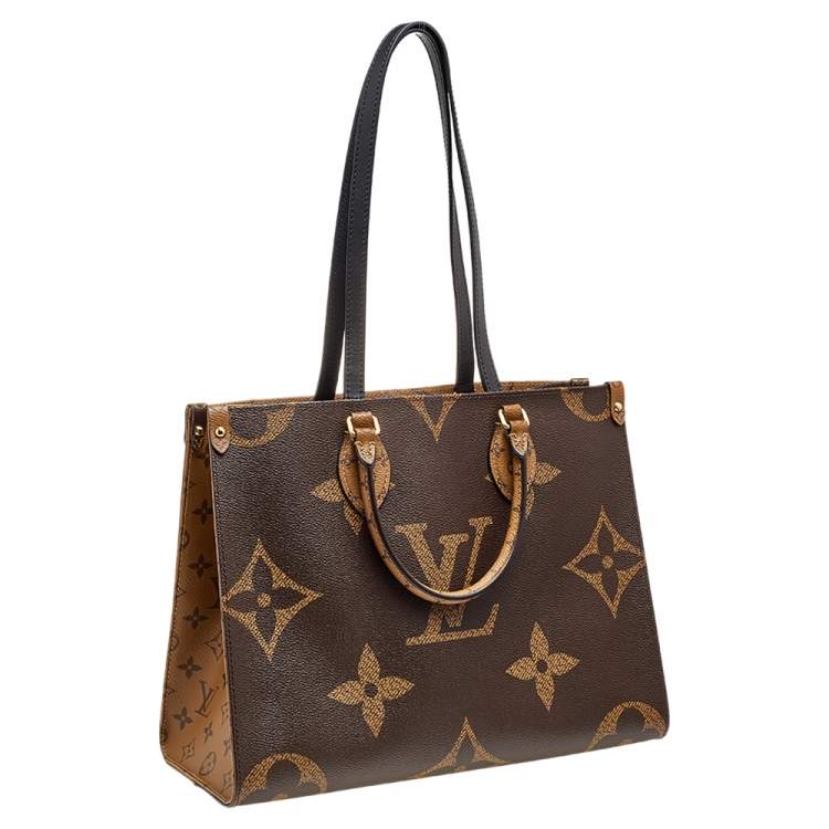 Pre Owned Louis Vuitton Reverse Monogram Canvas Giant Onthego MM Bag