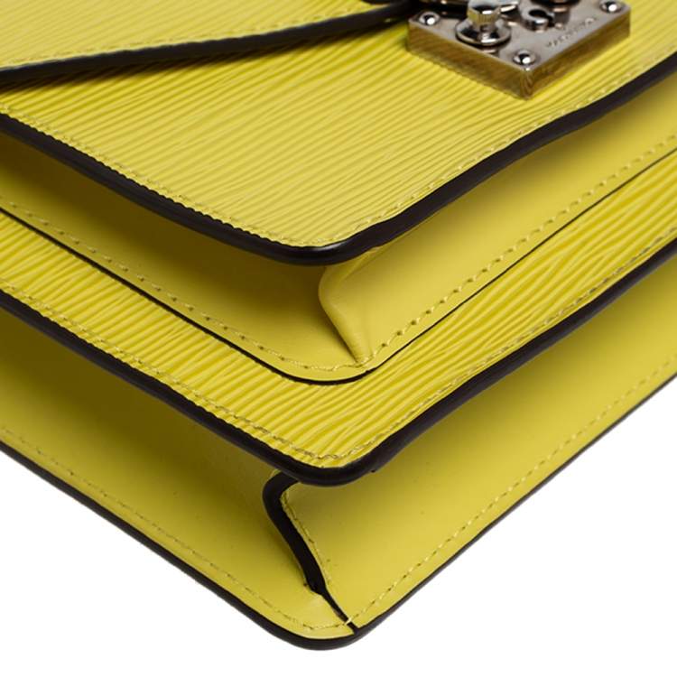 Pre Owned Louis Vuitton Citron Epi Leather Monceau BB Bag