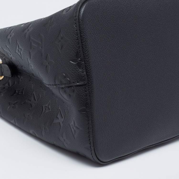 Pre Owned Louis Vuitton Black Monogram Empreinte NéoNoé MM Bag