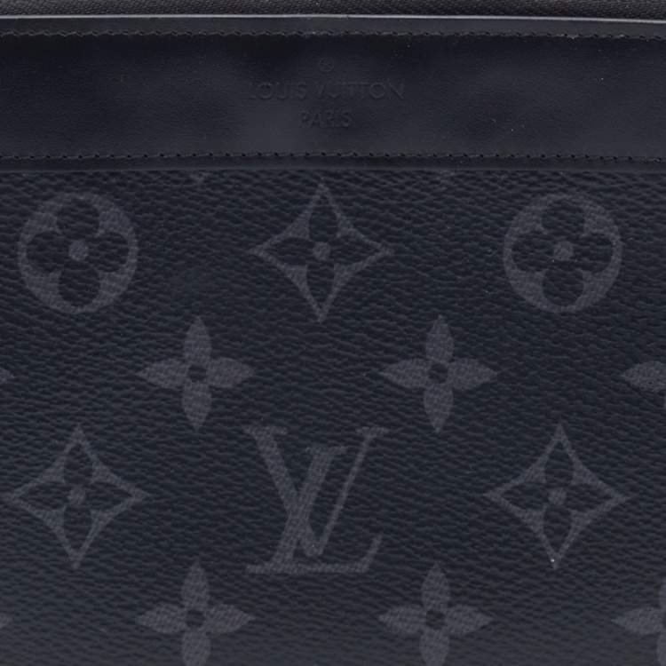Pre Owned Louis Vuitton Monogram Eclipse Canvas Discovery PM Pochette