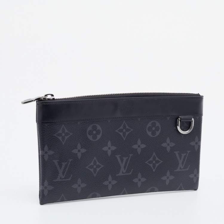 Pre Owned Louis Vuitton Monogram Eclipse Canvas Discovery PM Pochette