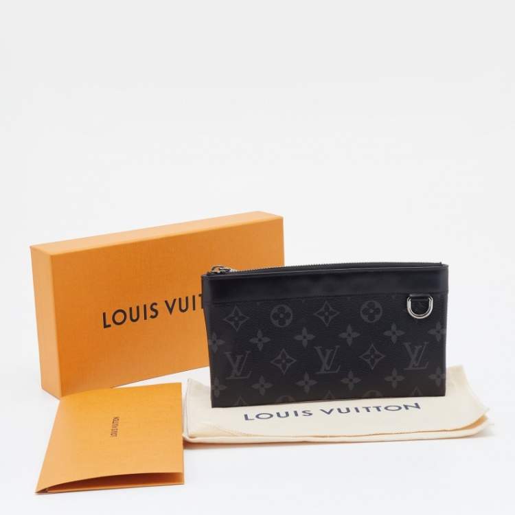 Pre Owned Louis Vuitton Monogram Eclipse Canvas Discovery PM Pochette