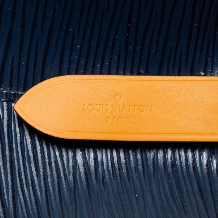Pre Owned Louis Vuitton Indigo/Safran Epi Leather NeoNoe BB Bag