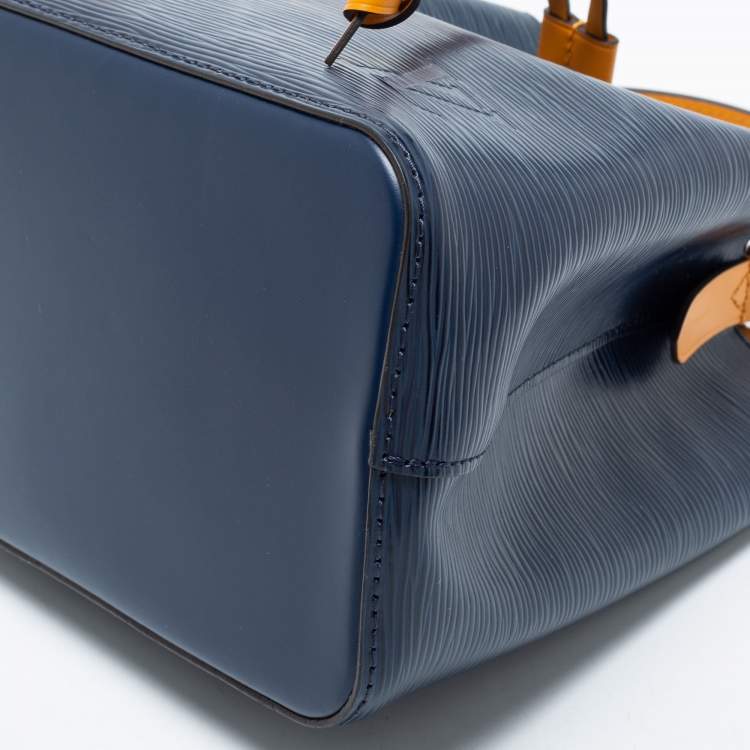 Pre Owned Louis Vuitton Indigo/Safran Epi Leather NeoNoe BB Bag