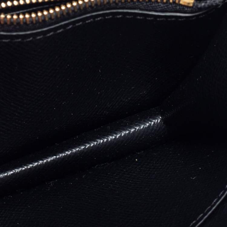 Pre Owned Louis Vuitton Black Epi Leather Trunk Multicartes Wallet