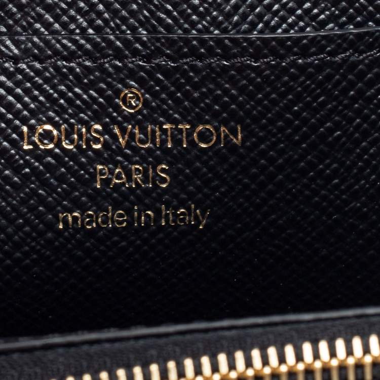 Pre Owned Louis Vuitton Black Epi Leather Trunk Multicartes Wallet