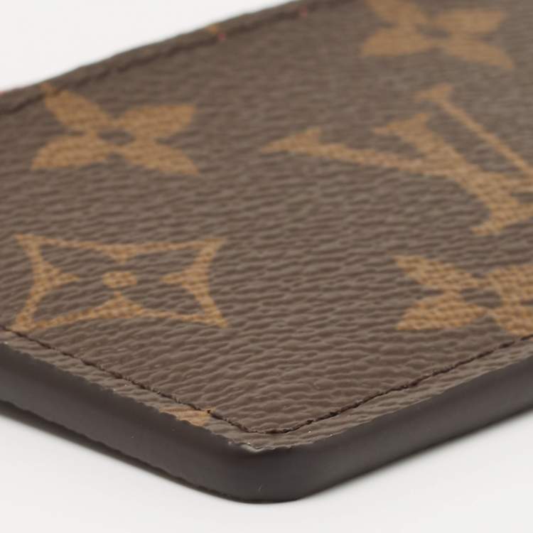 Pre Owned Louis Vuitton Monogram Canvas Card Holder
