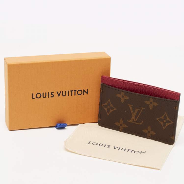 Pre Owned Louis Vuitton Monogram Canvas Card Holder