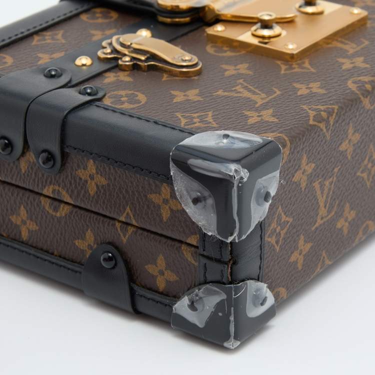 Pre Owned Louis Vuitton Monogram Canvas Petite Malle Bag