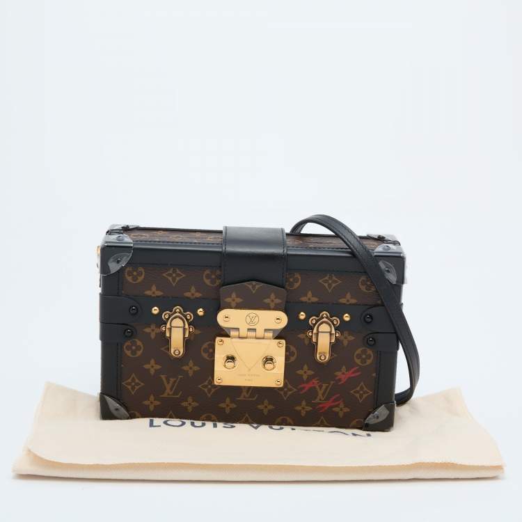 Pre Owned Louis Vuitton Monogram Canvas Petite Malle Bag