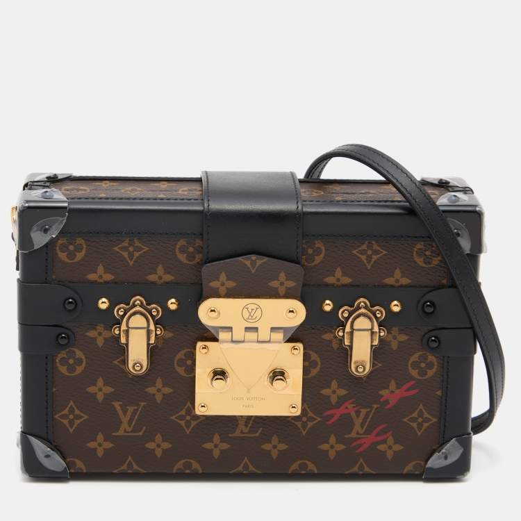 Pre Owned Louis Vuitton Monogram Canvas Petite Malle Bag