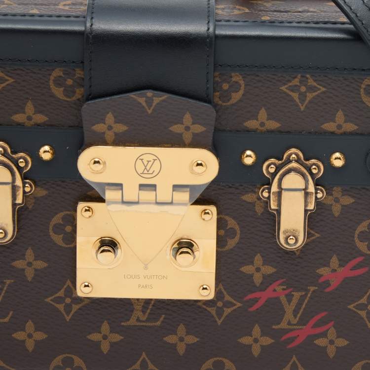 Pre Owned Louis Vuitton Monogram Canvas Petite Malle Bag