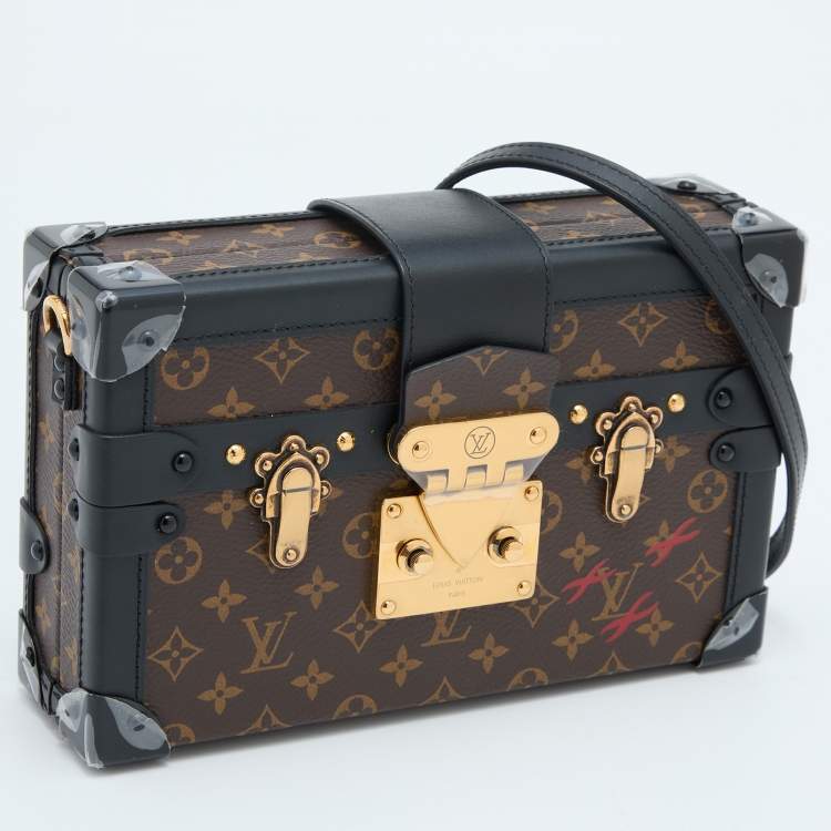 Pre Owned Louis Vuitton Monogram Canvas Petite Malle Bag