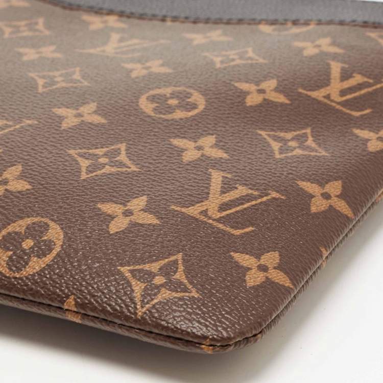 Pre Owned Louis Vuitton Black Monogram Canvas Daily Pouch