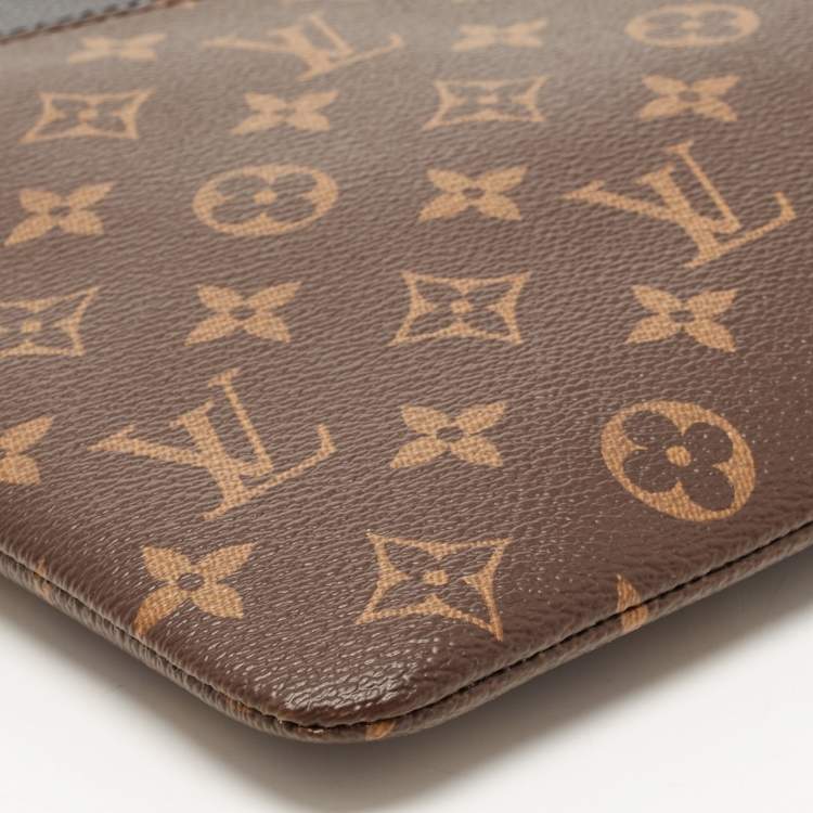 Pre Owned Louis Vuitton Black Monogram Canvas Daily Pouch