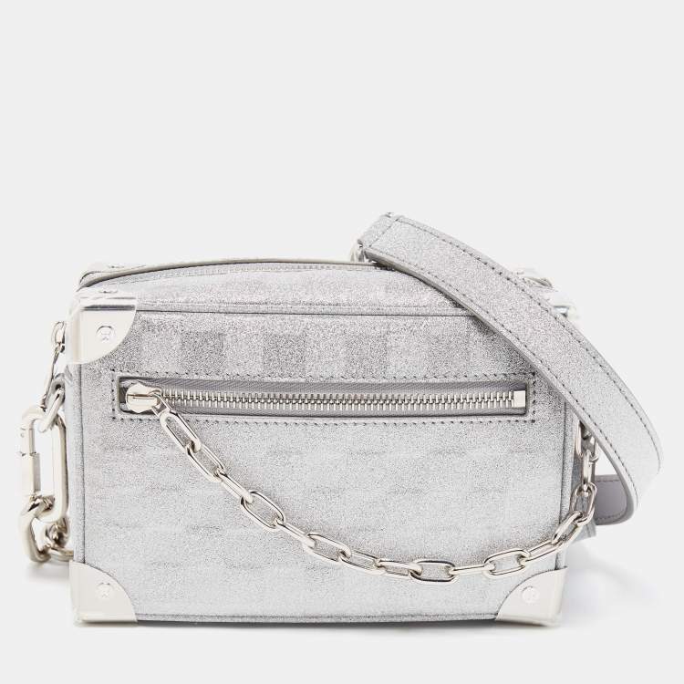 Louis Vuitton Silver Damier Glitter Mini Soft Trunk Bag Louis Vuitton | The  Luxury Closet