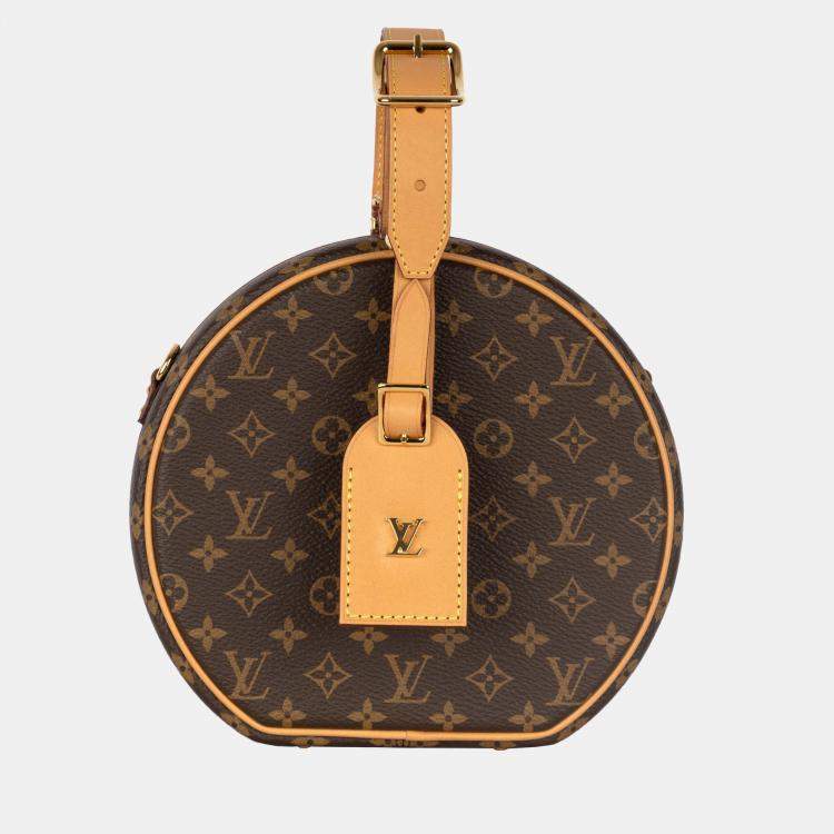 Louis Vuitton Petite Boite Chapeau Bag Embellished Leather at
