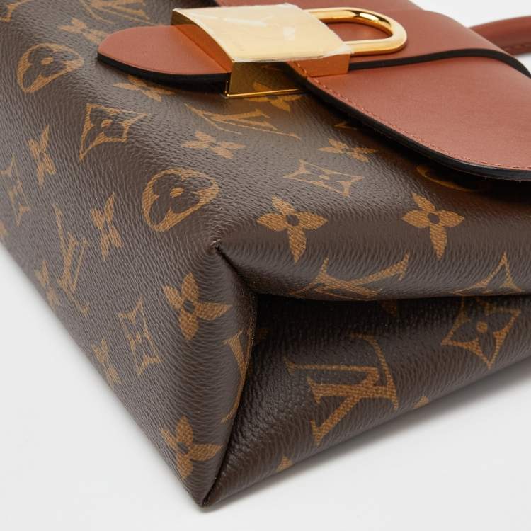 Pre Owned Louis Vuitton Caramel Monogram Canvas Locky BB Bag