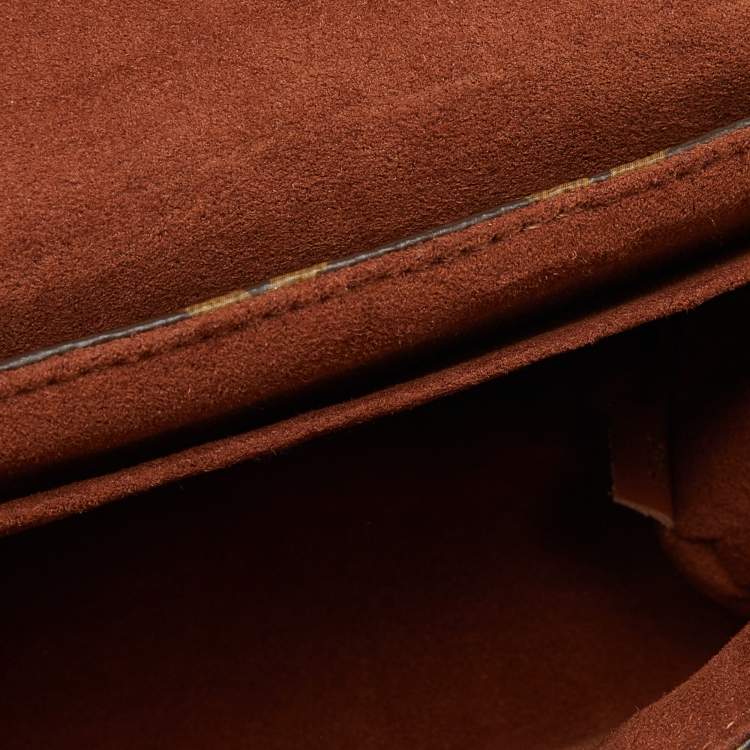 Pre Owned Louis Vuitton Caramel Monogram Canvas Locky BB Bag