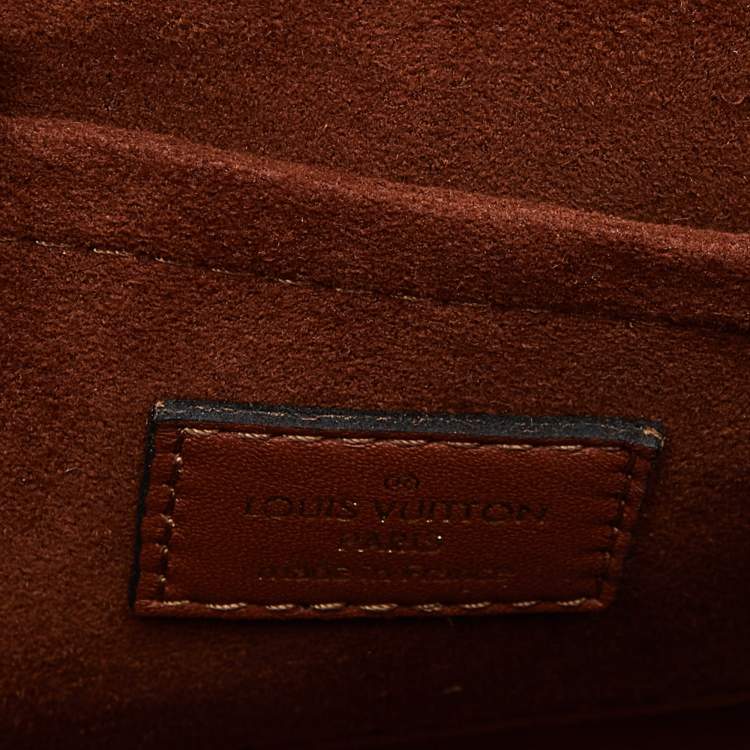 Pre Owned Louis Vuitton Caramel Monogram Canvas Locky BB Bag