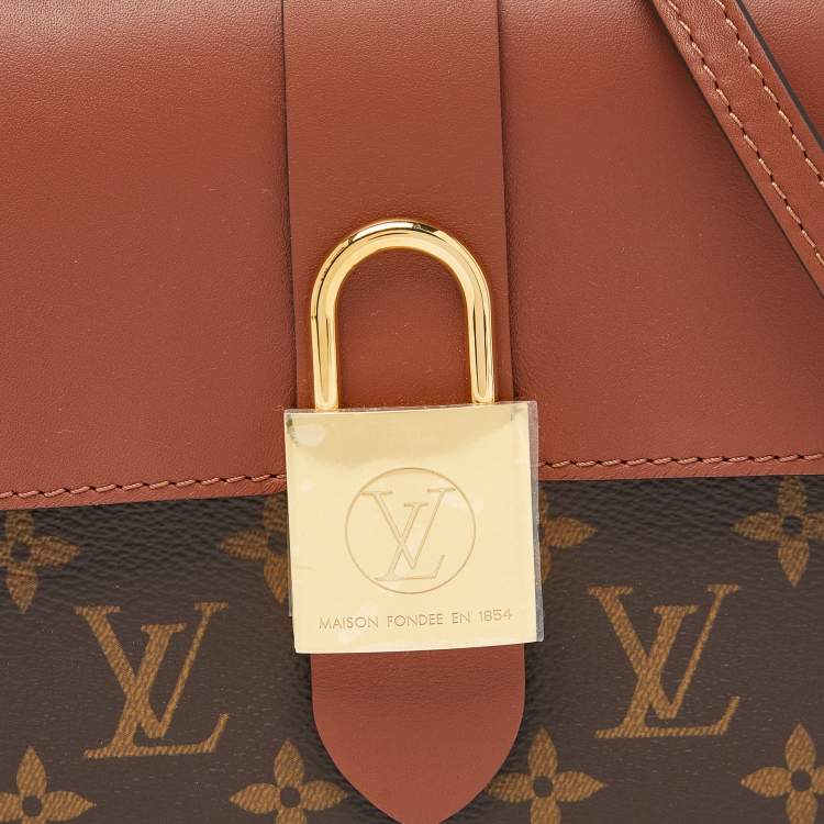 Pre Owned Louis Vuitton Caramel Monogram Canvas Locky BB Bag